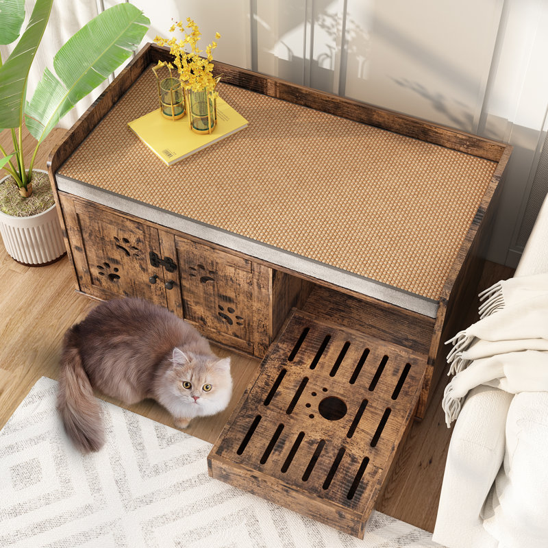 Indoor cat litter box hotsell